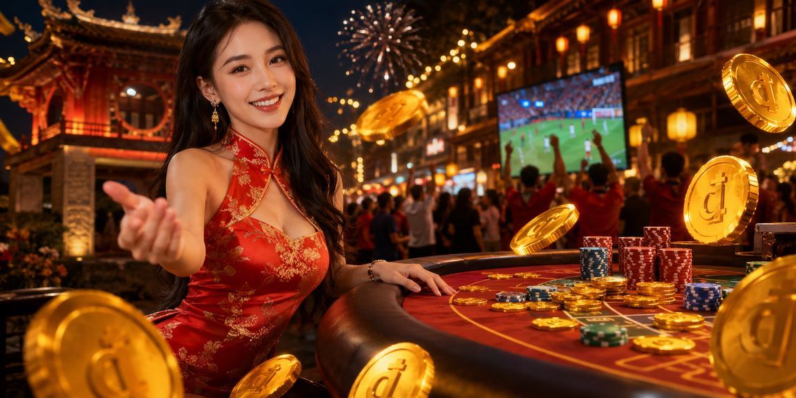 Hình ảnh trải nghiệm slot game tại chợ đêm Hà Nội